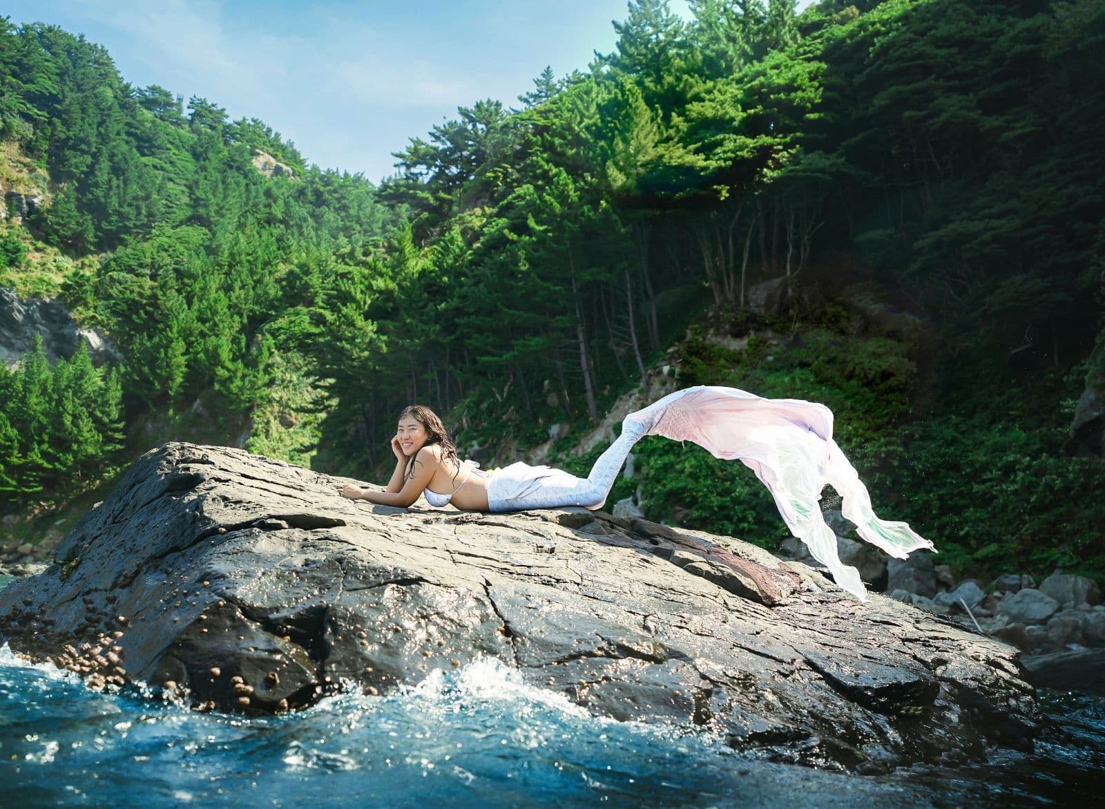 풀장에서 배운 머메이드, 바다에서도 즐길 수 있도록 🌊 사진 9