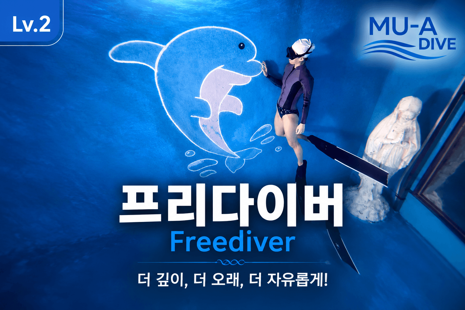 PADI Lv.2 프리다이버 강의 사진