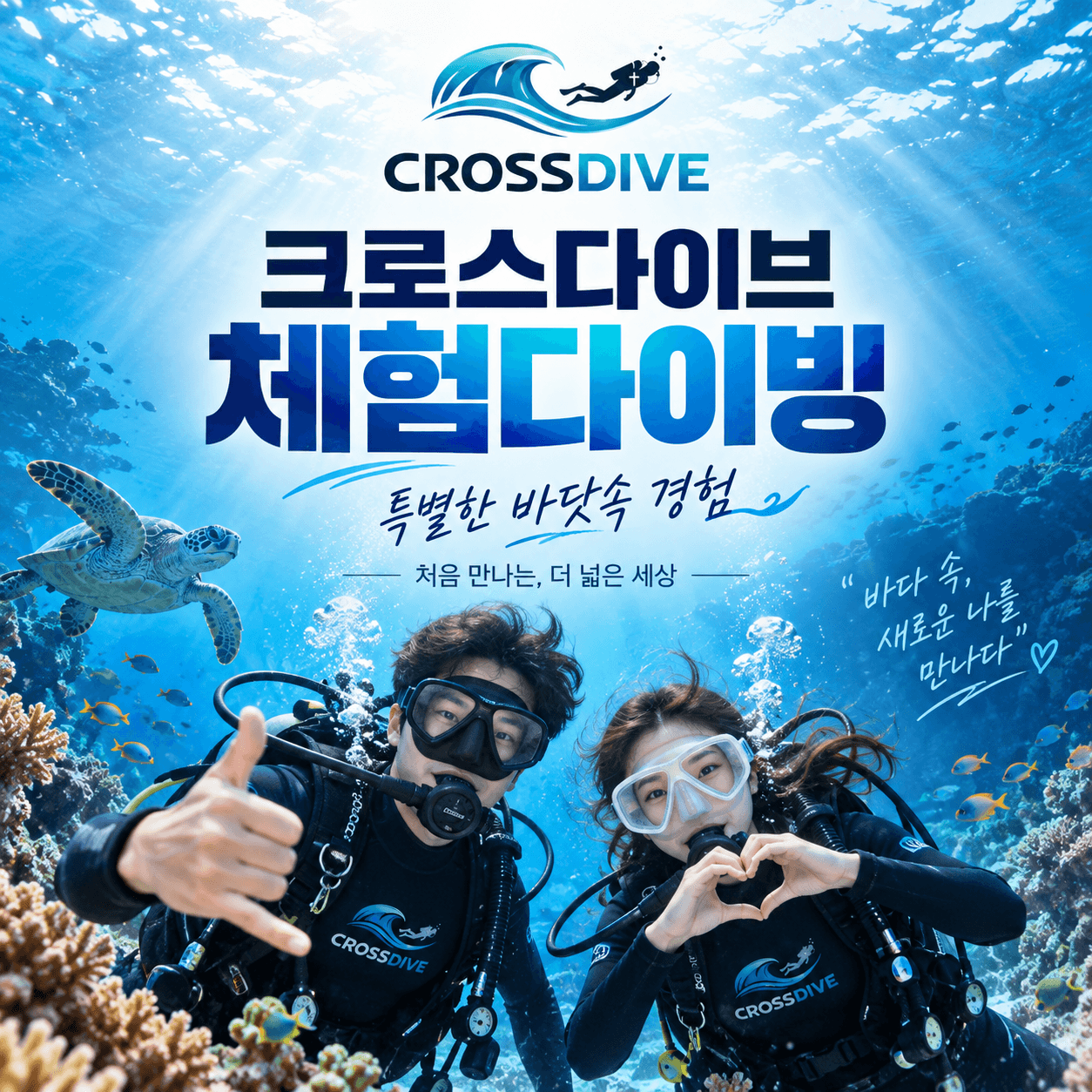 SDI 스쿠버다이빙 원데이클래스 강의 사진