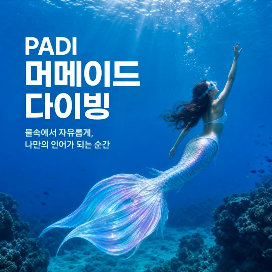 Padi Mermaid 강의 사진
